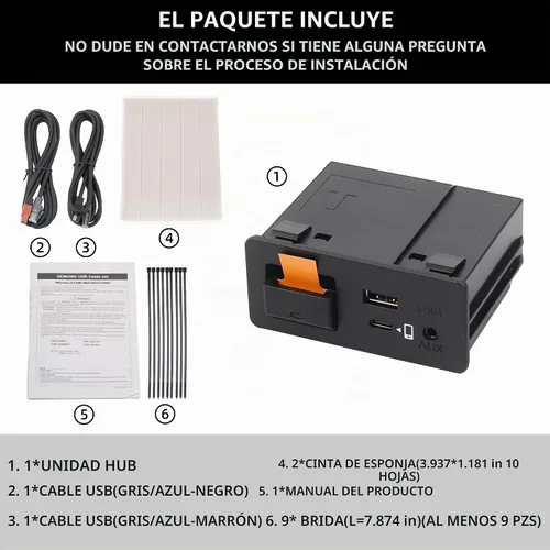 Vista 6 de Dasbecan TK78-66-9U0C Tipo-C Kit de reajuste de Apple CarPlay y Android Auto para Mazda Compatible con Mazda 2 3 6 CX3 CX5 CX9 MX5 2014-2020