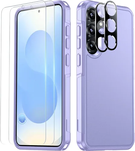 Vista 8 de SPIDERCASE Funda diseñada para Samsung Galaxy S25, [protección contra caídas de grado militar de 10 pies], paquete de 2