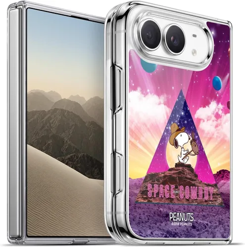 Vista 48 de Head Case Designs Funda de gel con licencia oficial de Peanuts Nebula Cactus Needles Snoopy Space Cowboy [protección de grado militar] compatible