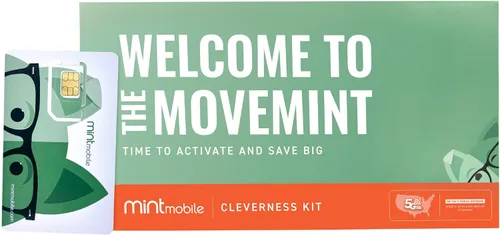 Vista 10 de Mint Mobile - Plan de telefonía con llamadas, SMS y datos ilimitados durante 3 meses (Tarjeta SIM 3 en 1)