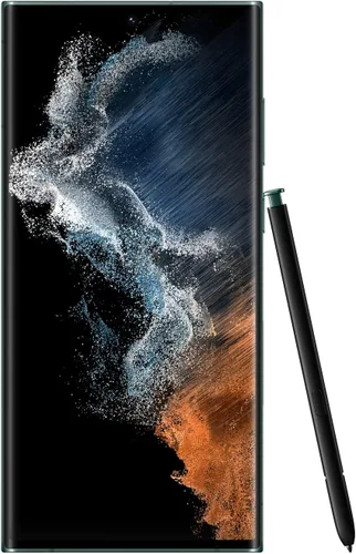 Vista 2 de Samsung Galaxy S22 Ultra 5G, versión estadounidense, 256GB, verde - Desbloqueado (renovado)