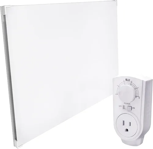 Vista 8 de EconoHome Panel Calefactor de Montaje en Pared con Protector de Calor - Calentador de Convección a Prueba de Salpicaduras de 250 Vatios