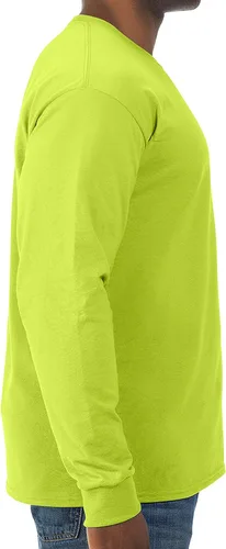 Vista 2 de Jerzees Dri-Power - Camiseta de manga larga para hombre