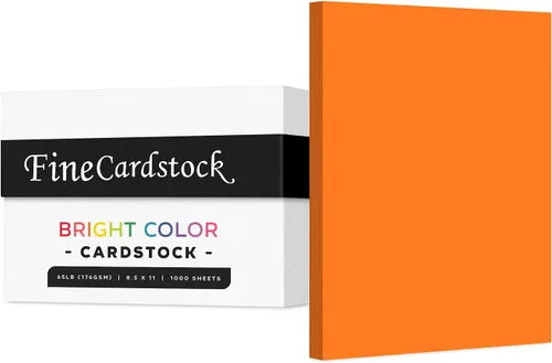 Vista 3 de Papel de alta calidad para tarjetas de colores, caja de 1000 hojas, cartulina de peso medio de 65 libras, perfecta para suministros escolares, artes