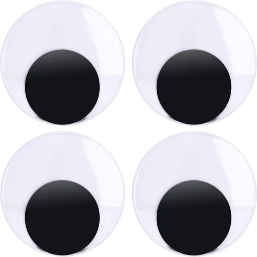 Vista 8 de CCINEE 1150pcs Wiggle Eyes Surtido de plástico a granel Ojos Googly autoadhesivos 0.157 in-0.984 in para manualidades pegatina DIY proyecto