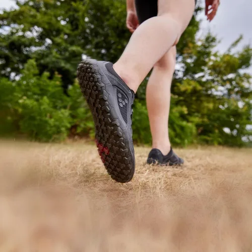 Vista 7 de Vivobarefoot Primus Trail II FG - Tenis todoterreno de malla transpirable reciclada para mujer con suela firme descalzo