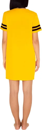 Vista 2 de Smart & Sexy Camisa de dormir extragrande con cuello en V para mujer Amarillo