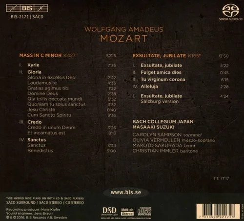 Vista 2 de Mozart Great Mass in C Minor