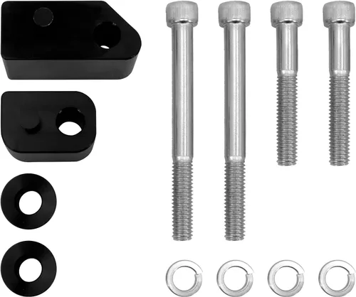 Vista 5 de Kit de Extensión de Piso para Conductor de 1-1/4'' Compatible con Harley Touring Electra Glides, Road Glides, Road Kings, Street Glides 2009-2024