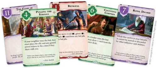 Vista 3 de A Game of Thrones: B'Twixt - Juego de cartas - Juego de estrategia para niños y adultos, mayores de 14 años, 3-6 jugadores, 90 minutos de tiempo