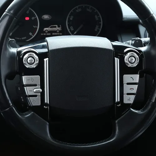 Vista 3 de Adhesivo para volante de coche para Land Rover Discovery 4 LR4 2010-2016, para Range Rover Sport 2010-2013, Freelander 2 2013-2015