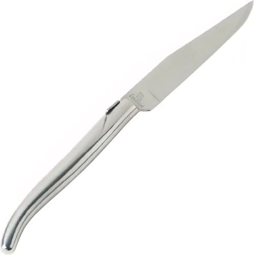 Vista 8 de Fortessa Cuchillo de carne dentado provenzal, 9.25 pulgadas, mango negro, juego de 6