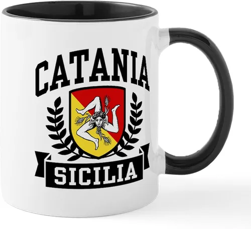 Vista 38 de CafePress Sicilia Mug - Taza de café de cerámica (11.0 fl oz)
