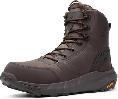 Vista 11 de NORTIV 8 Botas de trabajo ligeras con punta compuesta para hombre Coyote