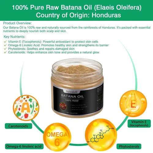 Vista 2 de Aceite de batana para el tratamiento del cabello para una nutrición profunda y cuidado