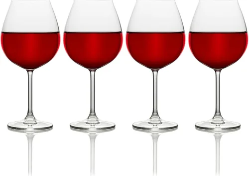 Vista 5 de Mikasa Julie - Vaso de vino tinto de 25 onzas, juego de 4