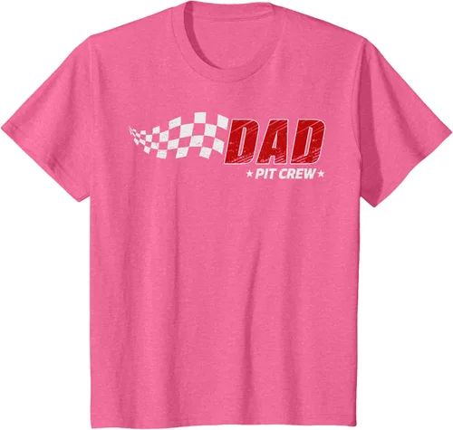 Vista 60 de Dad Pit Crew Race Car Birthday Family Matching Pit Crew Camiseta Pit Crew