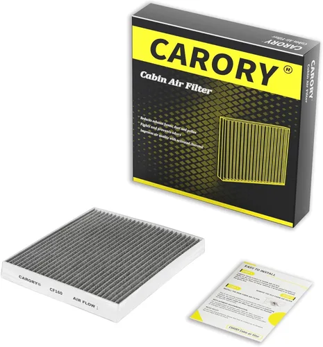 Vista 30 de Filtro de aire de cabina con carbón activado para Toyota Camry (2002-2006), Sienna (2004-2010), Avalon (2000-2004), Lexus RX350 (2007-2009), ES330