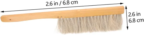 Vista 7 de SUPVOX Cepillo de abeja resistente con mango de madera para apicultores para mantenimiento de colmenas