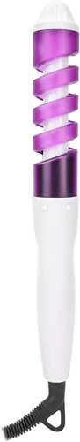 Vista 8 de Varita rizadora eléctrica para cabello - Varita espiral profesional para cabello ondulado - EE. UU
