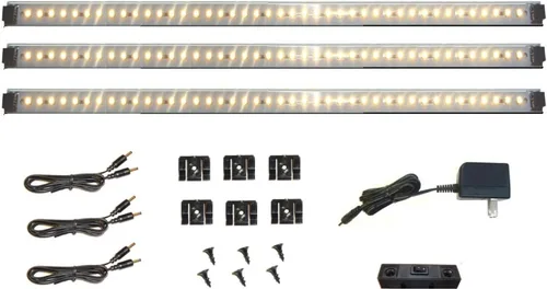 Vista 6 de Pro Series 42 LED Deluxe Kit - Blanco frío 3 paneles 16.75" de longitud