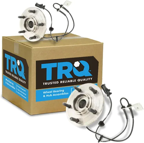 Vista 46 de TRQ Juego de 2 rodamientos de rueda delantera y conjunto de cubo compatible con Tesla 3 2020 Y 2018-2019 para Tesla 3 2020 Tesla Y AWD 2018-2019