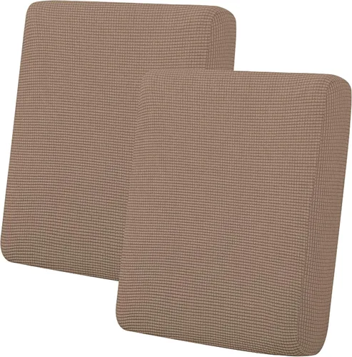 Vista 25 de Easy-Going - Funda de cojín elástica individual para sofá biplaza, sillón, funda de cojín protectora, suave, flexible con parte inferior elástica