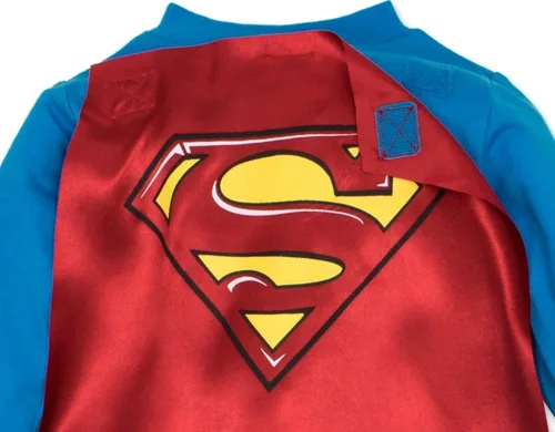 Vista 9 de Warner Bros. Batman & Superman - Mono para bebé con capa