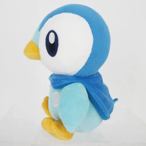 Vista 3 de Sanei Pokemon All Star Collection PP89 - Peluche Piplup de 6 pulgadas, color azul