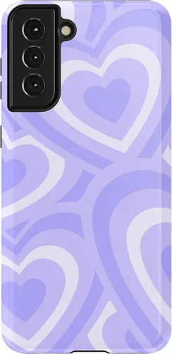Vista 79 de Casely Funda para Galaxy S21 Here Comes The Sun Colorblock Sunset Diseño protector delgado esencial de doble capa Aquí viene el sol