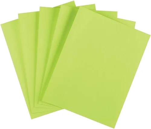 Vista 14 de Staples Brights - Papel multiusos de 8.5 x 11 pulgadas, hojas de colores surtidos de 24 libras, 500 resmas