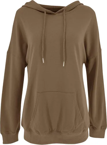 Vista 63 de Yuccalley Sudaderas con capucha y bolsillo de manga larga para mujer