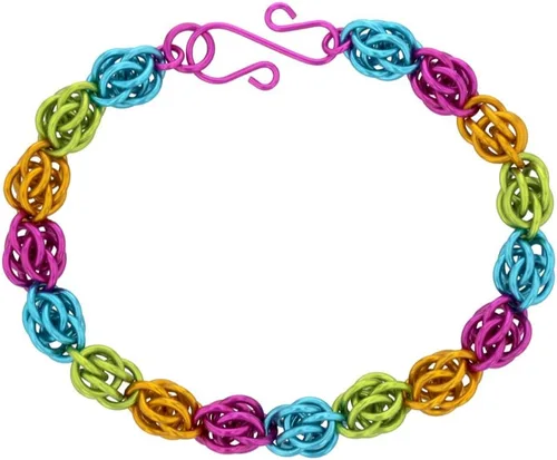 Vista 2 de Weave Got Maille Jellybean Sweetpea - Kit de pulsera de cadena