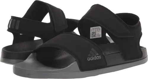 Vista 8 de adidas Sandalias Adilette unisex para adultos, Core Black-core White