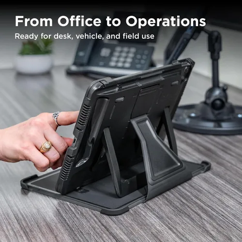 Vista 8 de PIVOT A20A Atlas - Funda resistente para iPad, grado militar, compatible con iPad Air de 11 pulgadas (M2, M3, M4), Air (4ª a 5ª generación), Pro