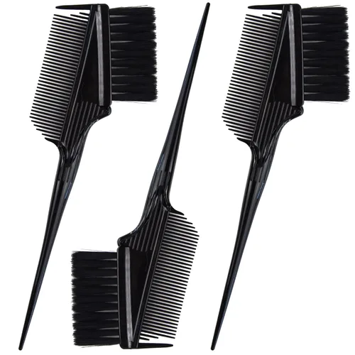 Vista 9 de Kit de balayage, 2 tablas de balayage, 1 cepillo recto y 1 cepillo para teñir el cabello en ángulo