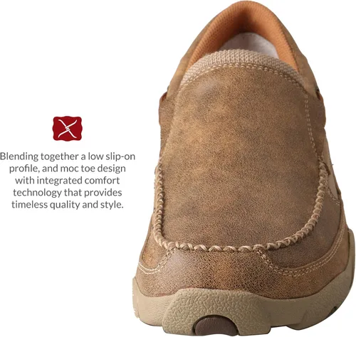 Vista 4 de Twisted X Men's Original Slip-On Driving Moc
