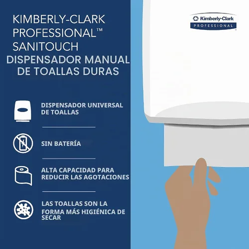 Vista 10 de Kimberly-Clark Professional Dispensador manual de toallas de papel de rollo