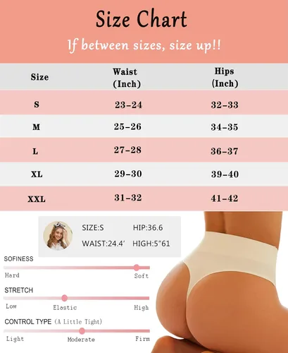 Vista 6 de Knowyou Tangas de cintura alta para mujer, ropa interior sin costuras para mujer, bragas sexys transpirables para mujeres, paquete de 6