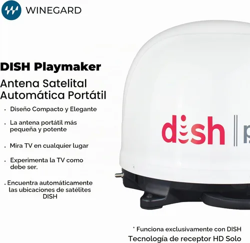 Vista 2 de Winegard Company., Antenna Only, Blanco