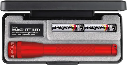 Vista 13 de MagLite mini linterna LED de dos pilas AA.