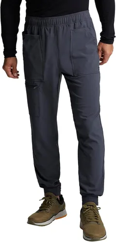 Vista 8 de Cherokee Pantalón deportivo de tiro medio para hombre Negro