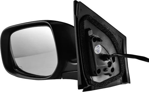 Vista 4 de Dependable Direct Espejo retrovisor manual térmico negro para lado del conductor izquierdo para Toyota Corolla (2009 2010 2011 2012 2013) - Número