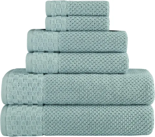 Vista 11 de Classic Turkish Towels CTT - Juego de 2 alfombras de baño 100% algodón, antideslizantes, cómodas y altamente absorbentes, lavables a máquina, 20 x