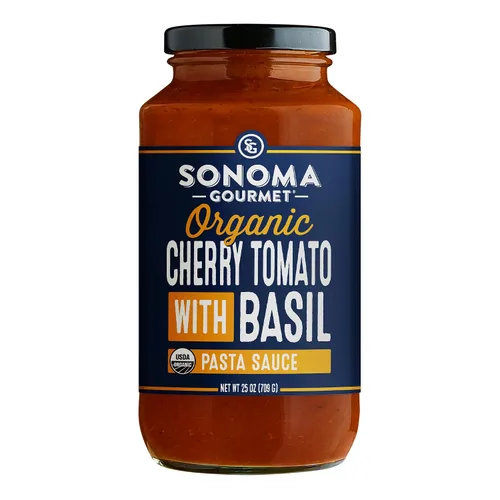 Vista 3 de Sonoma Gourmet Paquete variado de salsa de pasta, 6 sabores: ricotta de hierbas de limón, crema de vodka, pesto de col rizada, tomate parmesano