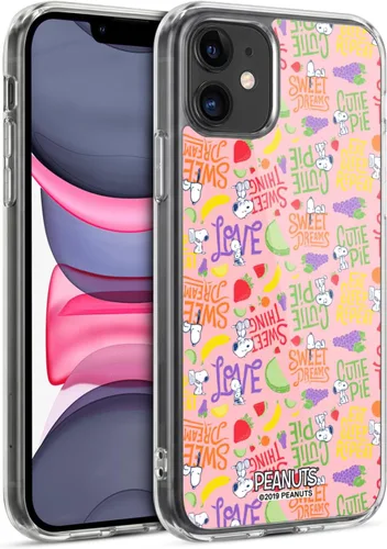 Vista 88 de Head Case Designs Funda de gel suave con licencia oficial de Peanuts Charlie y Snoopy Naturally Sweet compatible con Apple iPhone 7 Plus/iPhone 8