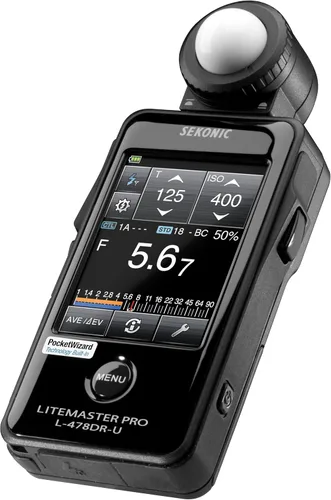 Vista 4 de Sekonic L-478DR-U - Medidor de luz de bolsillo con radiofrecuencia exclusiva de EE. UU