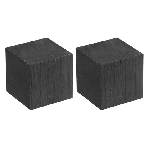 Vista 100 de MECCANIXITY Bloque de Grafito Lingote Rectángulo Placa de Electrodo de Grafito 10x10x0.4mm para Fundición por Fusión, Electrolisis Galvanoplastia