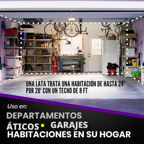 Vista 4 de Raid Flea Fogger Plus Killer fórmula a base de agua que mata pulgas y huevos para incubar latas de 5 onzas, 3 unidades (paquete de 3)