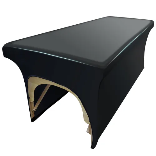 Vista 8 de Funda de Cama de Pestañas Limpiable de Cuero PU para Mesa de Masaje, Funda de Cama de Spa Impermeable y Reutilizable, Libre de Olor y de Alta